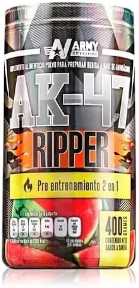 Army Nutrition Ak 47 Ripped 40 Porciones Gomitas