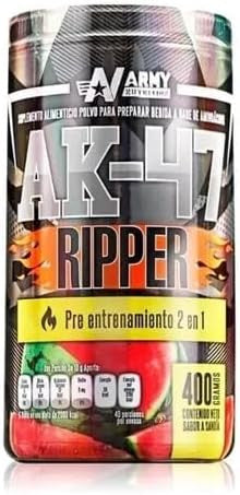 Army Nutrition Ak 47 Ripped 40 Porciones Sandia