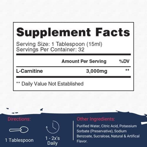 Gaspari Nutrition L Carnitine Liquid 3000 16 Onzas Sour Watermelon