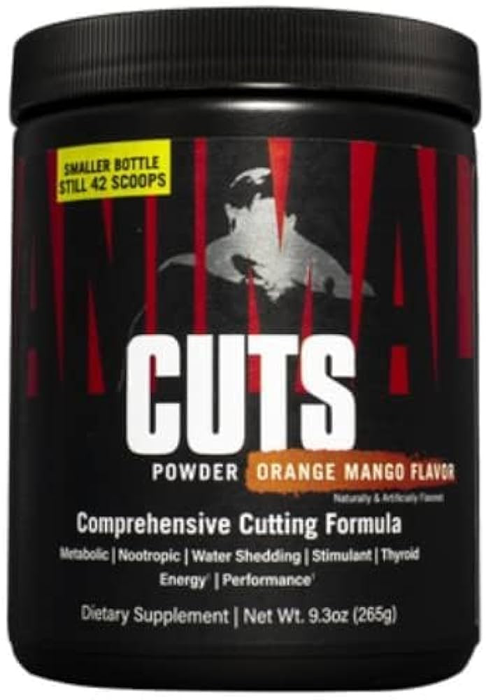 Universal Animal Cuts Powder 42 Porciones Orange Mango