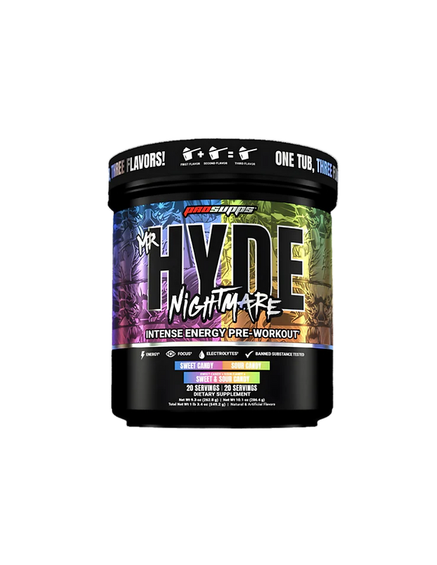 Prosupps Mr Hyde Nightmare 40 Porciones Dual Flavor Sweet Sour Candy