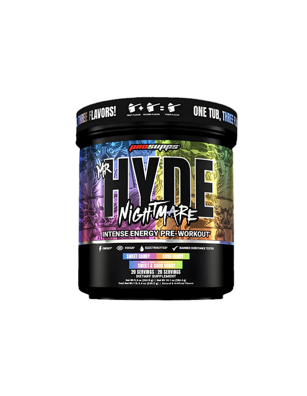 Prosupps Mr Hyde Nightmare 40 Porciones Dual Flavor Sweet Sour Candy