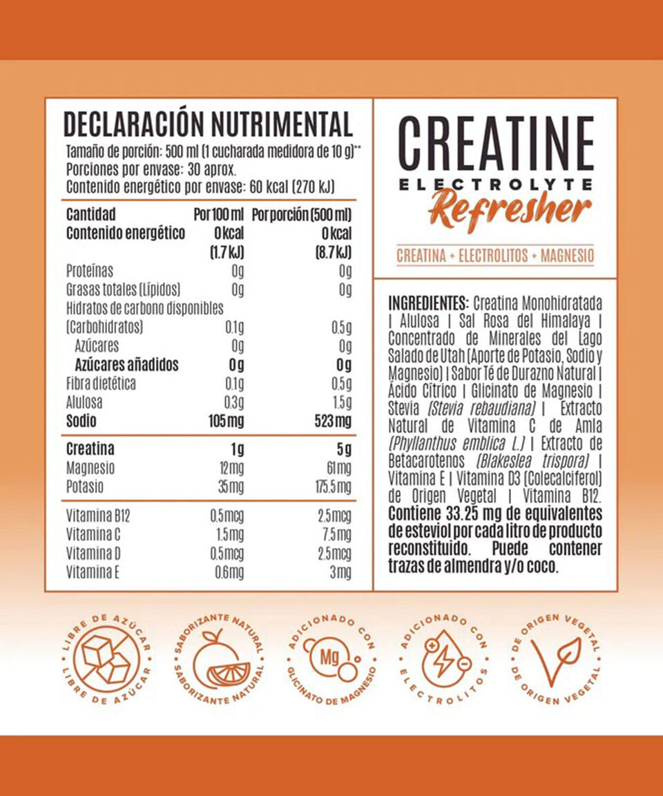 Birdman Creatine Electolyte Refresher 300G Golden Peach