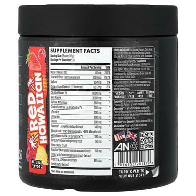 An Applied Nutrition Abe Ultimate Pre Work 30 Porciones Red Hawaiian