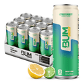 Raw Bum Energy Drink 12 Onzas 12 Paquete Citrus Burst