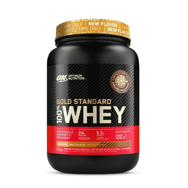 Optimum Nutrition Gold Std Aislado 3 Libras Salted Caramel