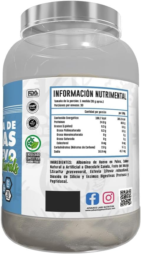 Advance Claras Naturals Chocolate Canela 900 Grs