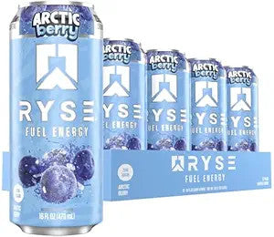 Ryse Fuel Drink 16 Onzas 12 Paquete Artic Berry