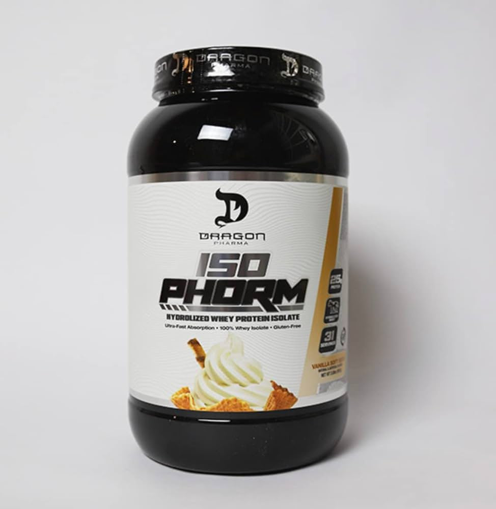 Dragon Pharma Isophorm 2 Libras Vanilla Soft