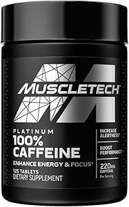 Muscle Tech Platinum 100 Caffeine 125 Unidades