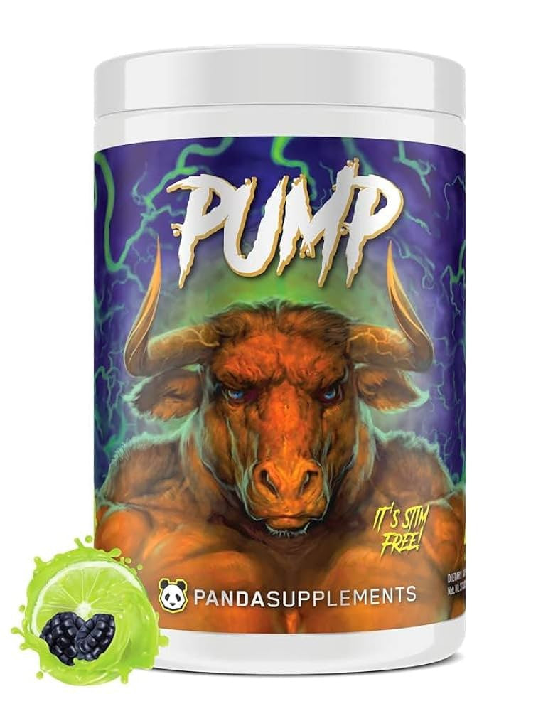 Panda Pump Estimulante sin 40 Porciones Blackberry Lime