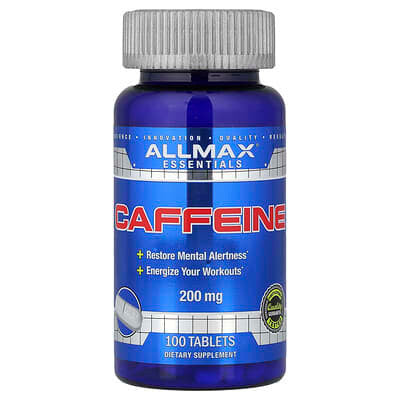 Allmax Caffeine 200 mg 100 Unidades