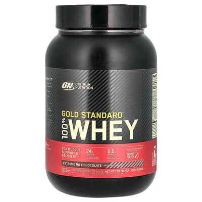 Optimum Nutrition 100 Whey Gold Std 2 Libras Extreme Milk Chocolate