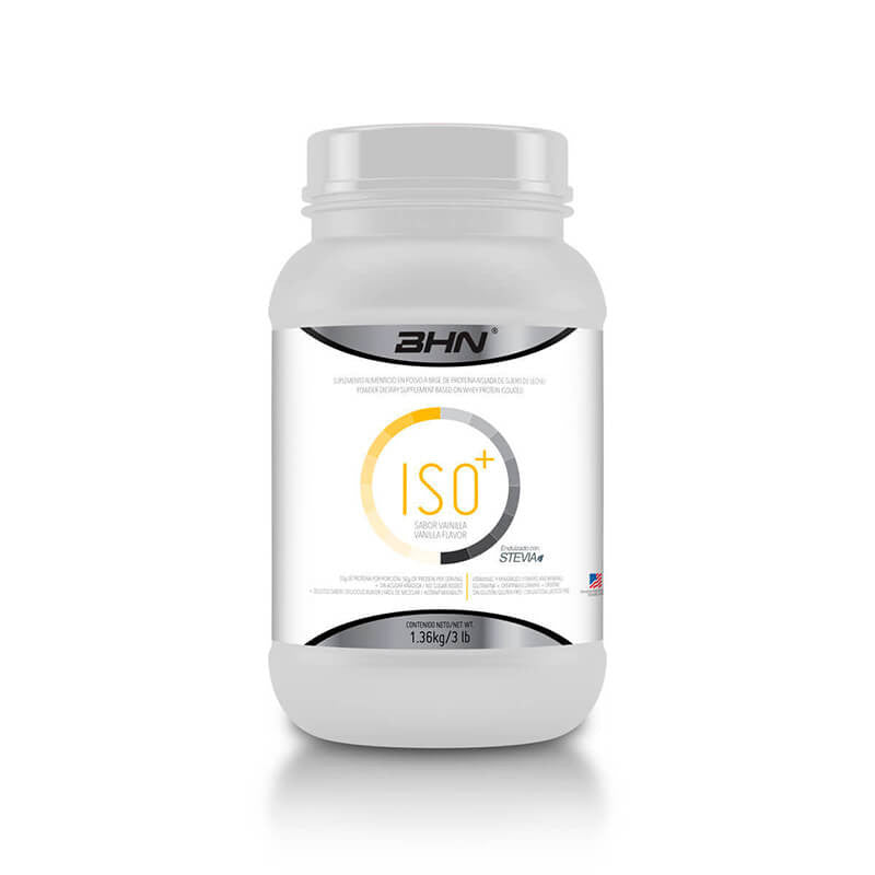 Bhn Iso Whey Protein Hidrolizado Chocolate 3 Libras