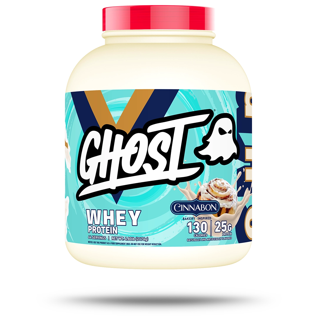 Ghost Whey Protein 2 lb Caramel Pecan Cinnabon
