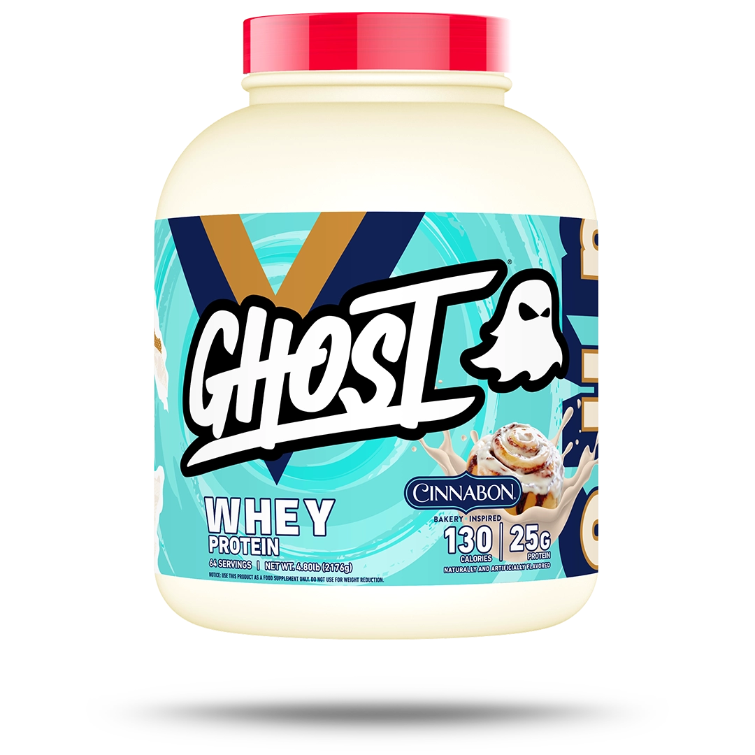 Ghost Whey Protein 2 lb Caramel Pecan Cinnabon