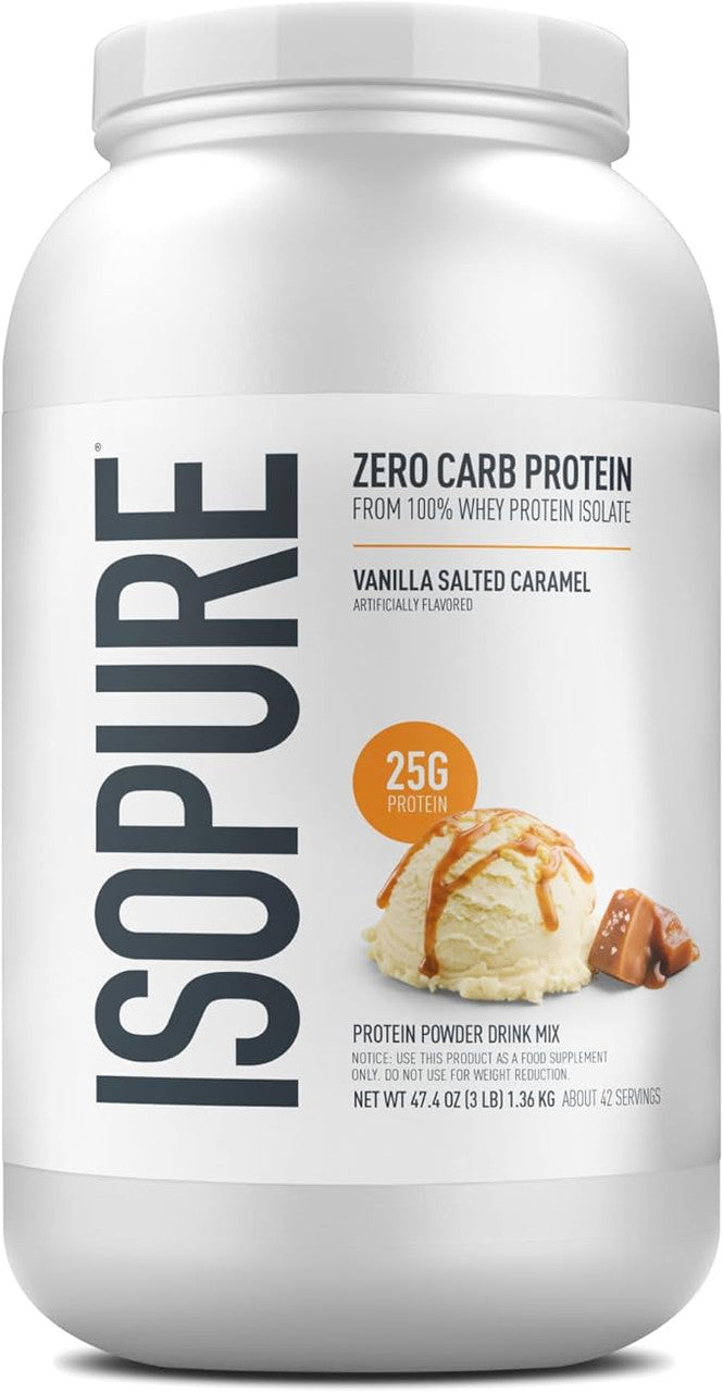 Nb Isopure Zero Carb 3 Libras Vainilla Salted Caramel