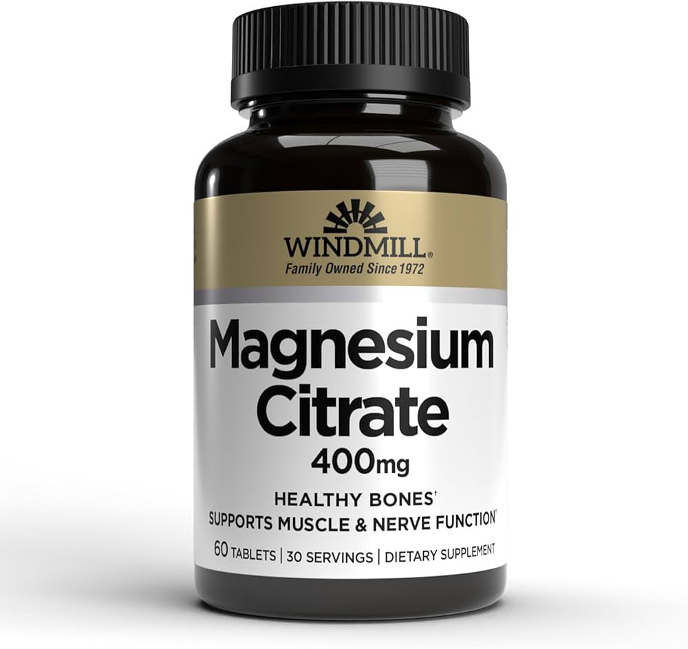 Whp Magnesium Citrate 400Mg 60 Tabletas
