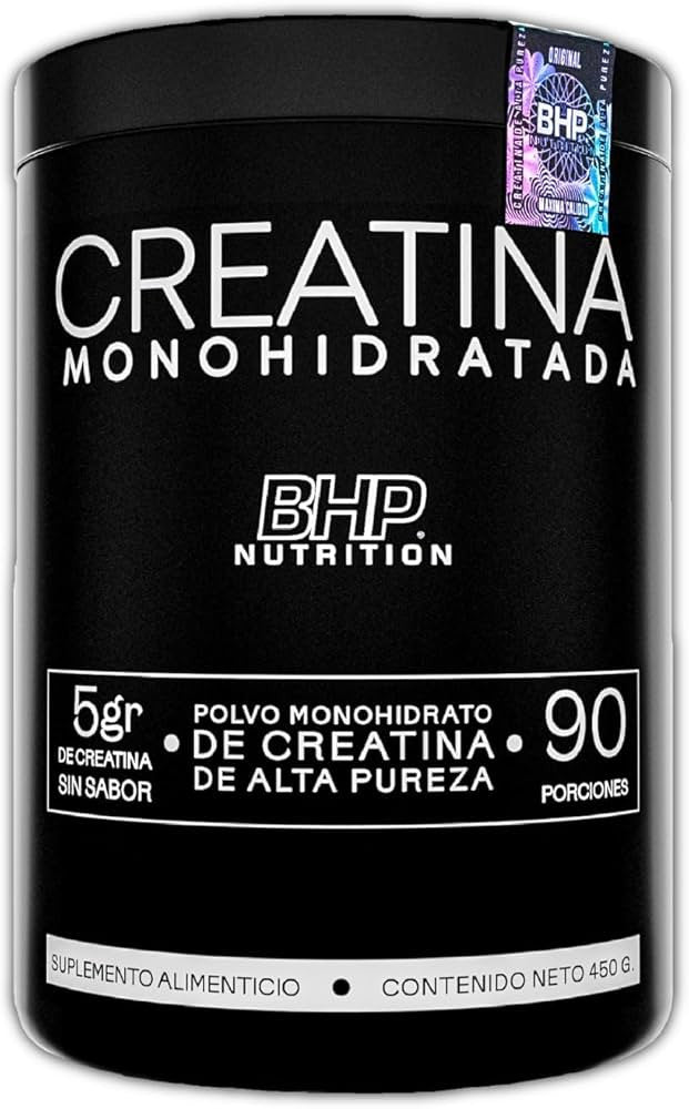 Bhp Creatina Monohidratada 450 Grs sin Sabor