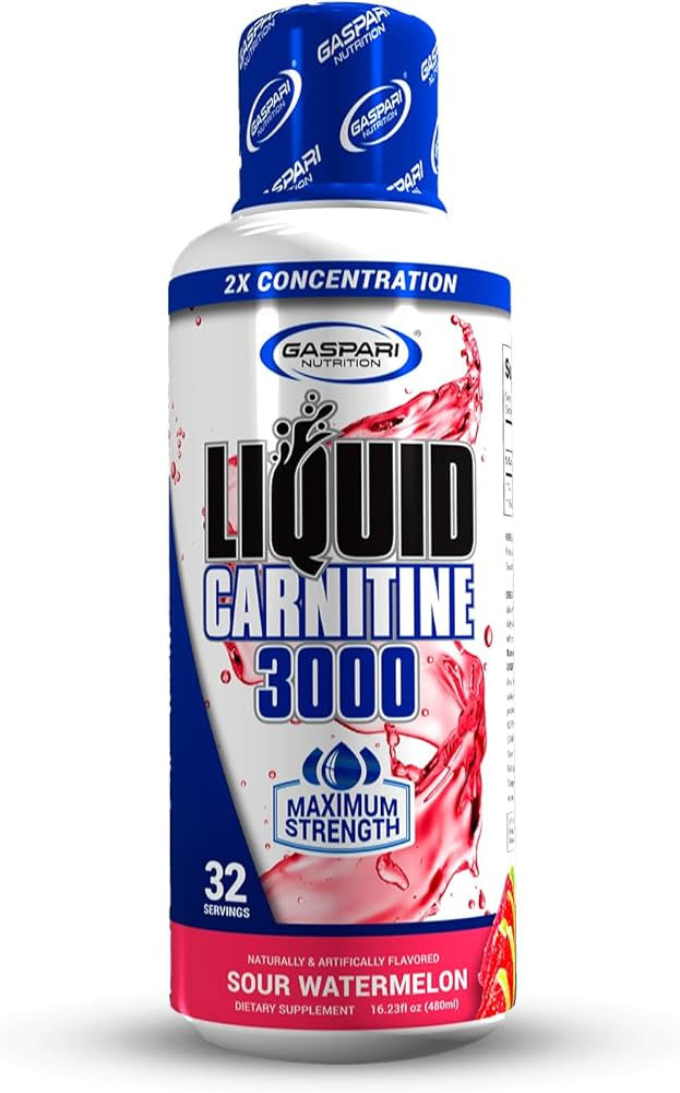 Gaspari Nutrition L Carnitine Liquid 3000 16 Onzas Sour Watermelon