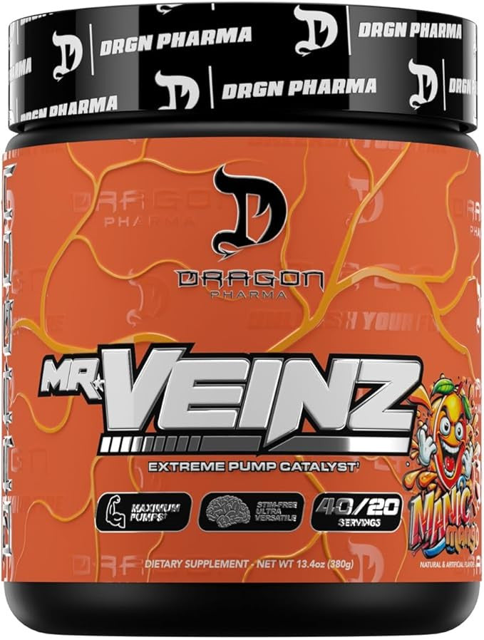Dragon Pharma Venom 20 Porciones Manic Mango