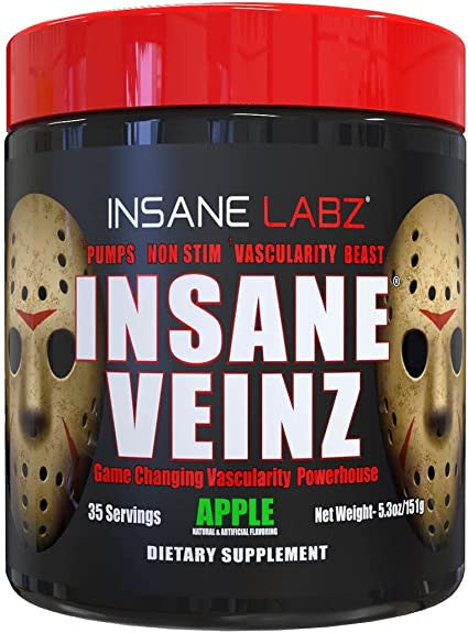 Insane Labz Insane Veinz 35 Porciones Fruit Punch