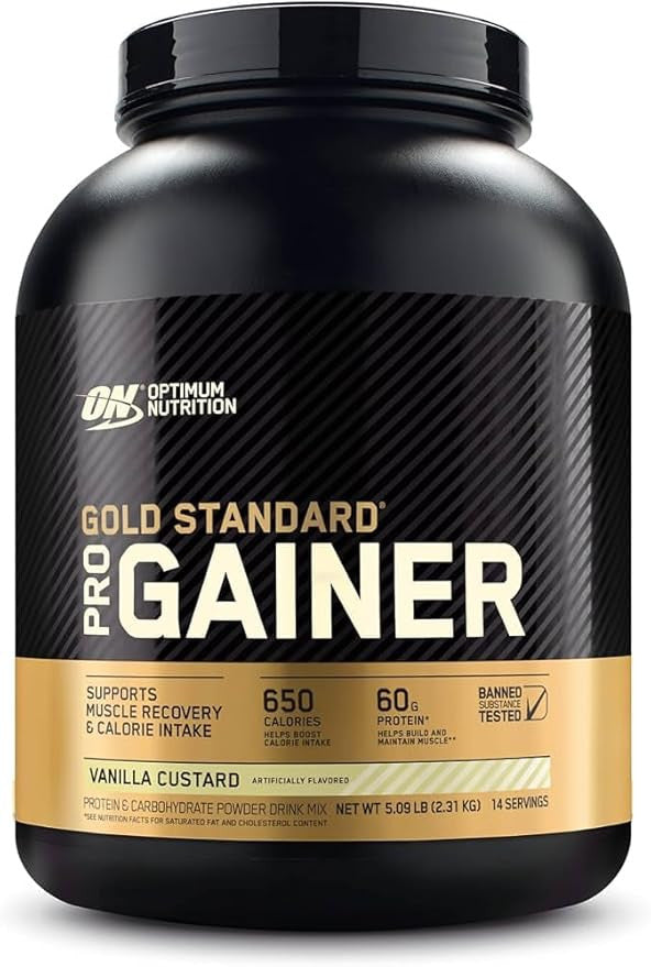 Optimum Nutrition Gold Std Pro Gainer 5 Libras Vainilla
