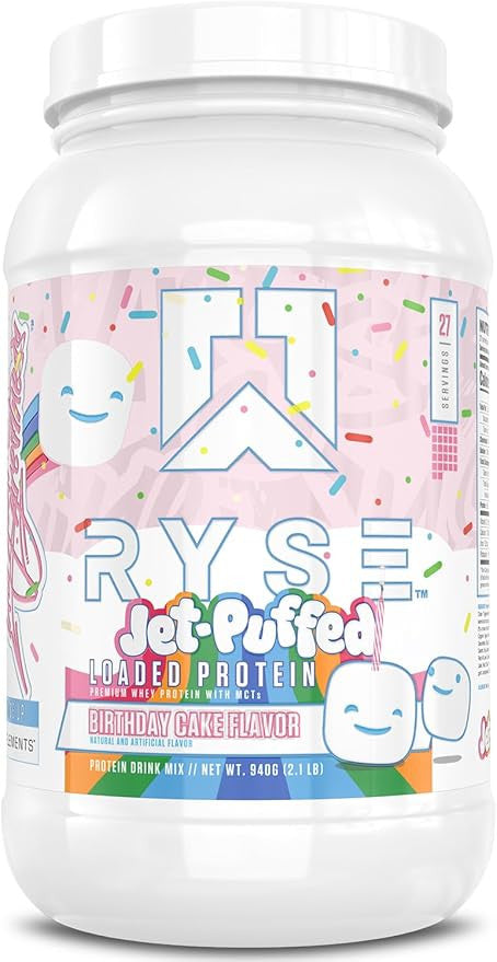 Ryse Protein 2 Libras 27 Porciones Jet Puffed Birthday Cake