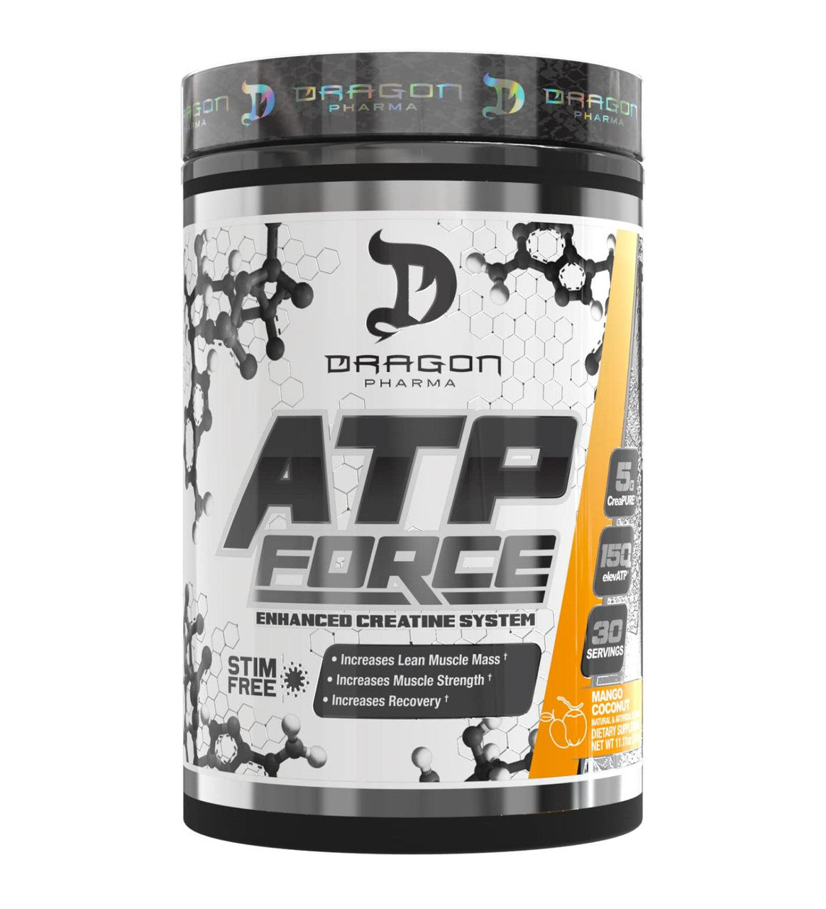 Dragon Pharma ATP Force 30 Porciones Mango Coconut