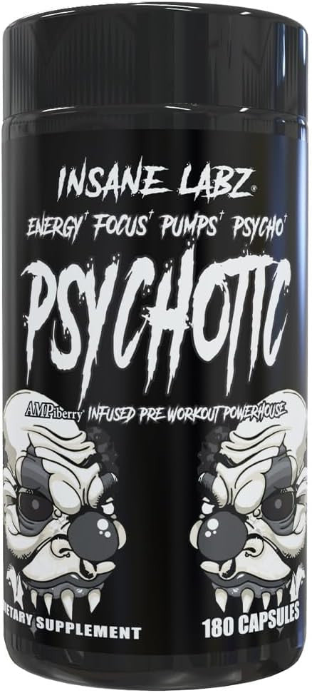 Insane Labz Insane Psychotic Black 180 Cápsulas