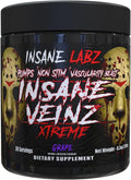 Insane Labz Insane Veinz Xtreme 30 Porciones Grape