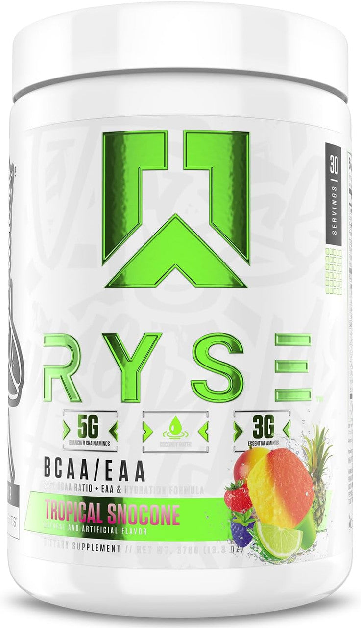 Ryse BCAA EAA 30 Porciones Tropical Snow Cone