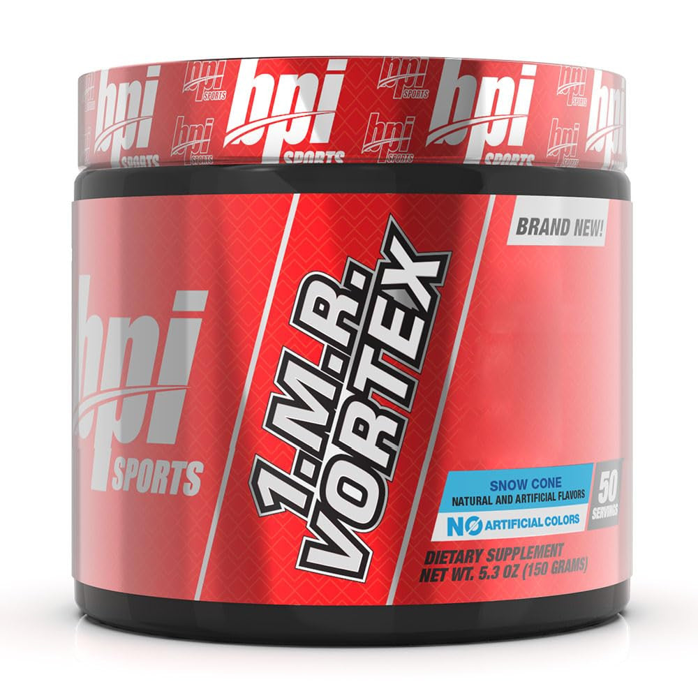 Bpi Sports 1 M R Vortex Pre - Entreno Training 50 Porciones Snow Cone