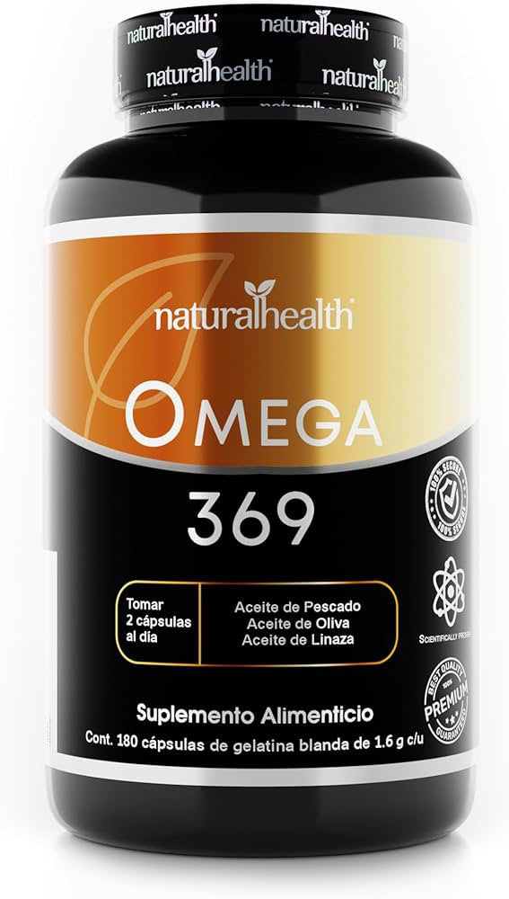 Natural Omega 369 180 Cápsulas