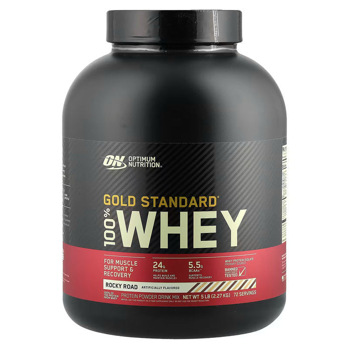 Optimum Nutrition 100 Whey Gold Std 5 Libras Rocky Road