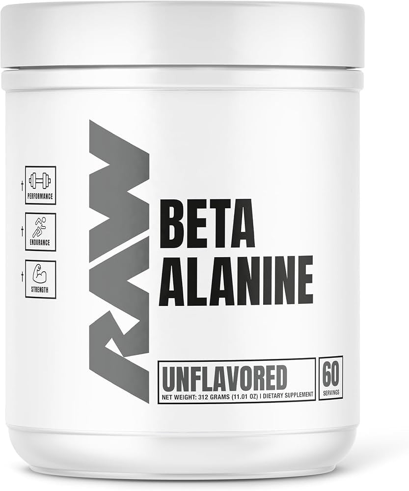 Raw Beta Alanine sin Sabor 60 Porciones 25