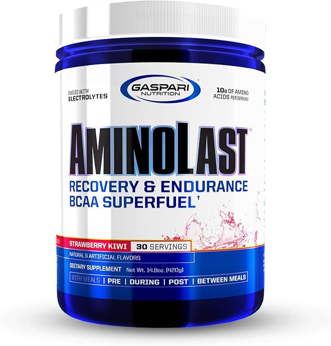 Gaspari Nutrition Aminolast 30 Porciones Kiwi Strawberry