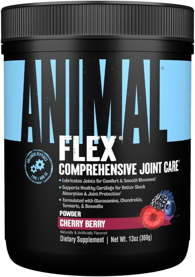Universal Animal Flex Powder 30 Porciones Cherry Berry