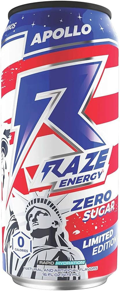 Raze Energy Lista para Beber 12 Paquete Sour Gummy