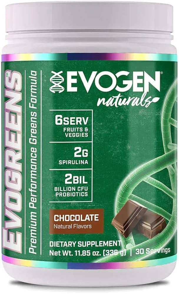 Evogen Evogreens 30 Porciones Chocolate