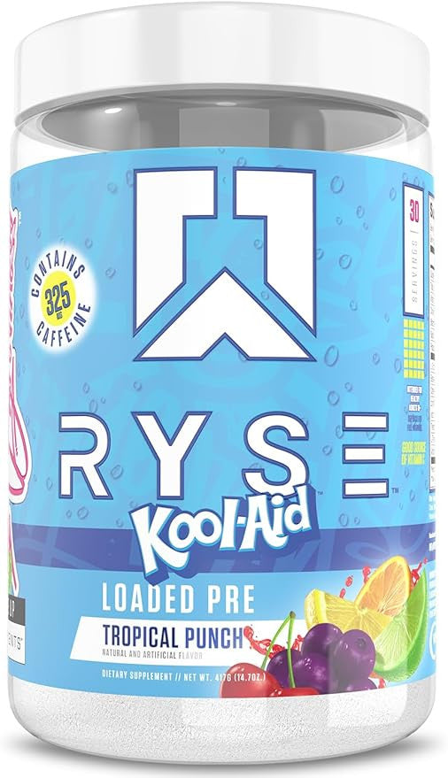 Ryse Loaded Pre 25 Porciones Kool Aid Tropical Punch
