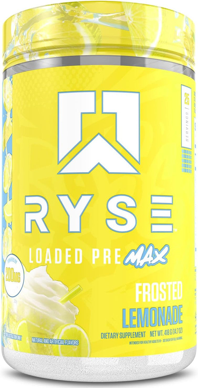 Ryse Loaded Pre Max 25 Porciones Frosted Lemonade