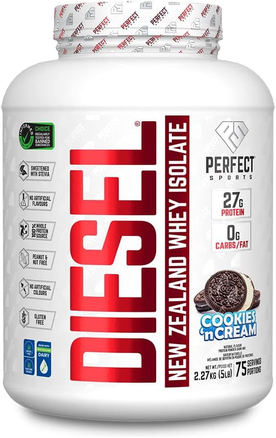 Perfect Diesel Whey Aislado 5 Libras Cookies N Cream