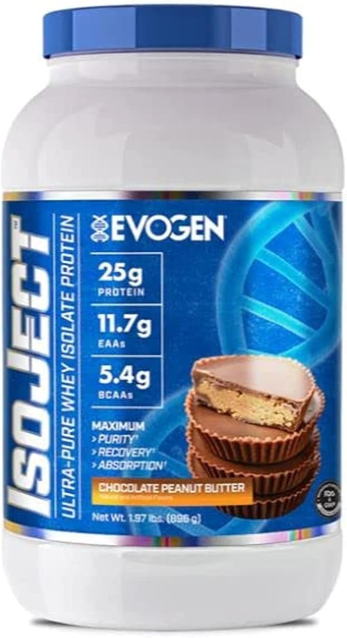 Evogen Isoject 1 97 Libras Choco Peanut Butter