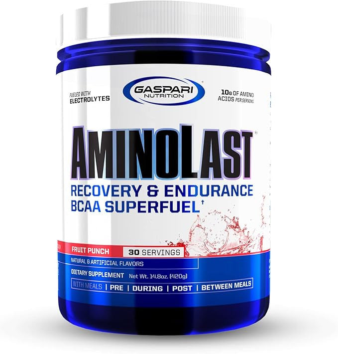 Gaspari Nutrition Aminolast 30 Porciones Fruit Punch