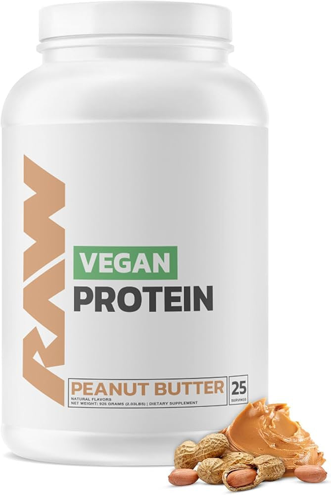 Raw Vegan Protein 25 Porciones Peanut Butter
