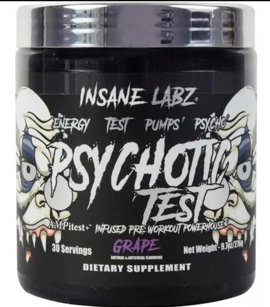 Insane Labz Psychotic Test 30 Porciones Grape