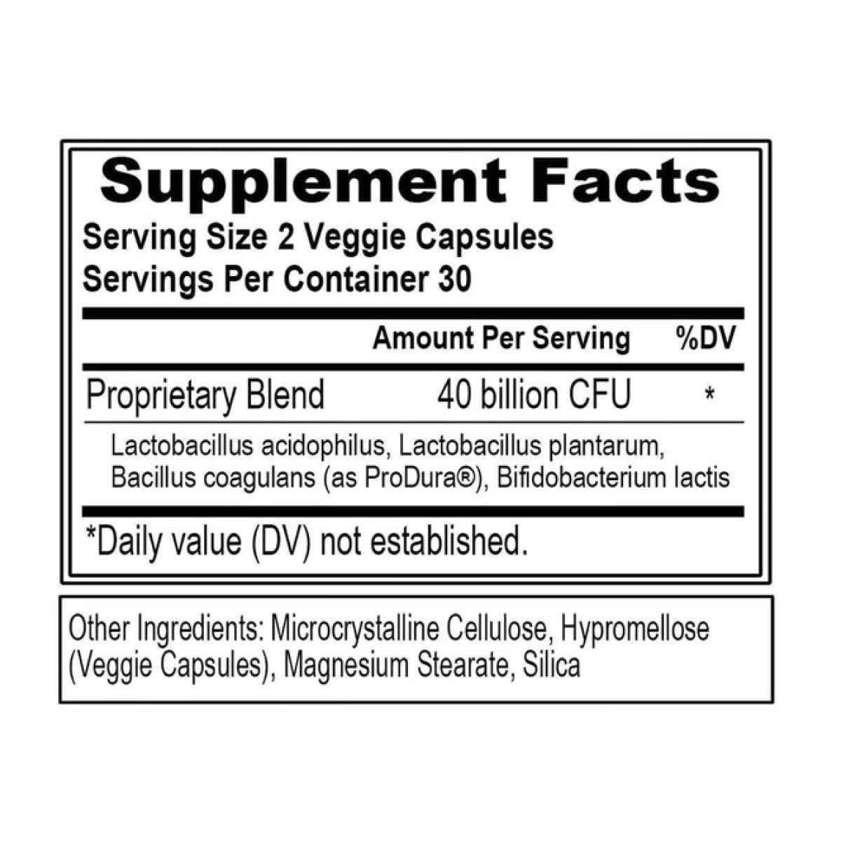 Evlution Nutrition Probiotic 30 Cápsulas
