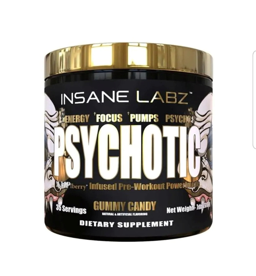 Insane Labz Psychotic Gold 35 Porciones Gummy Candy