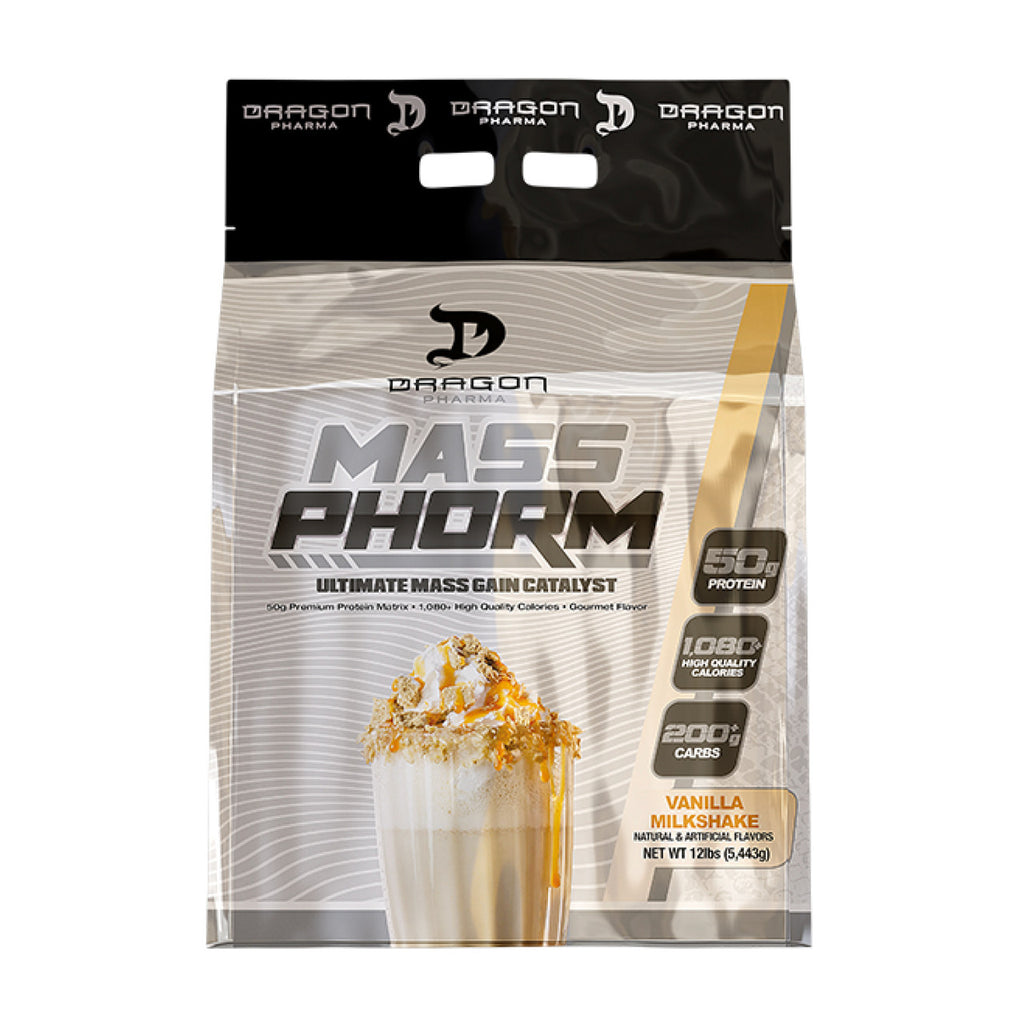 Dragon Pharma Massphorm 12 Libras Vainilla Milkshake